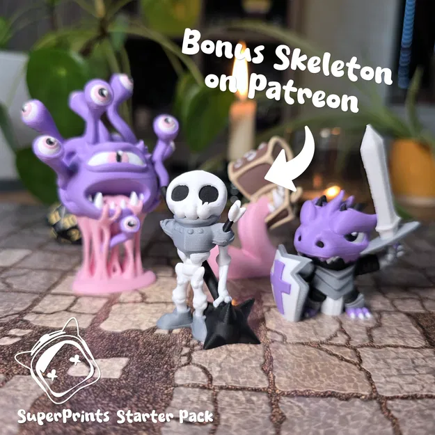 Beholder - Mini RPG FDM Multicolor Dễ In (Không Cần Supports) - Image 3