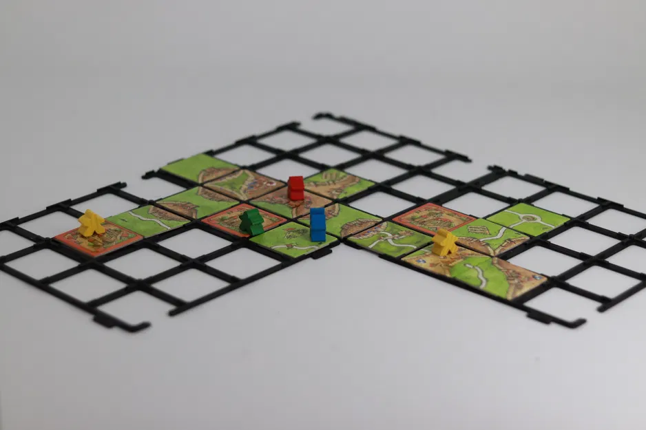 Giá đỡ lưới tile Ultimate cho Karak & Carcassonne (stackable, connectable) - Image 1