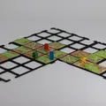 Giá đỡ lưới tile Ultimate cho Karak & Carcassonne (stackable, connectable) - Thumbnail 1