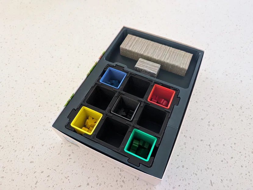Box Insert kèm Ultimate Carcassonne Tile Grid Holder - Image 1