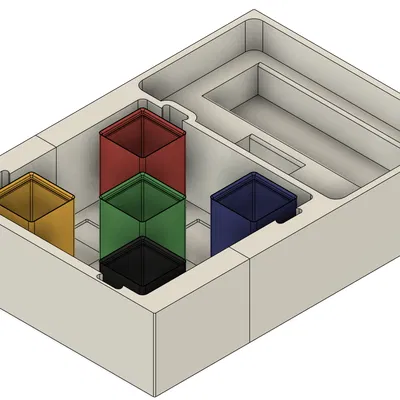 Box Insert kèm Ultimate Carcassonne Tile Grid Holder