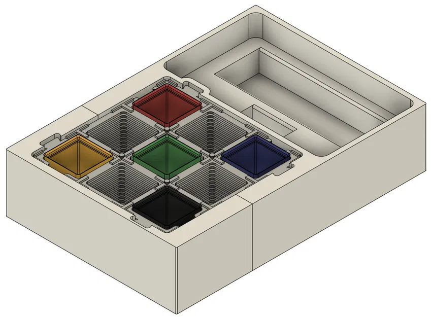 Box Insert kèm Ultimate Carcassonne Tile Grid Holder - Image 3