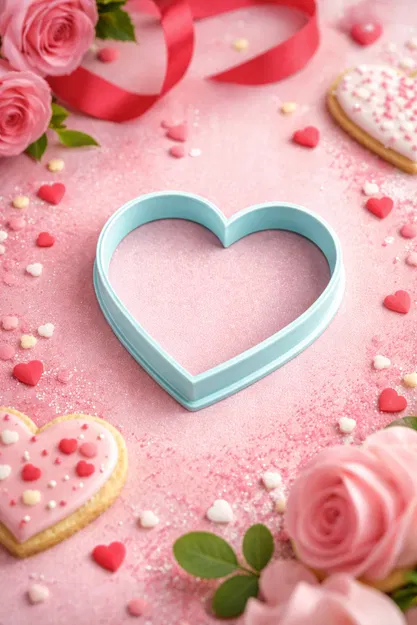 Khuôn Cắt Bánh Quy Hình Trái Tim Ngày Valentine - Image 1