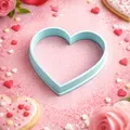 Khuôn Cắt Bánh Quy Hình Trái Tim Ngày Valentine - Thumbnail 1