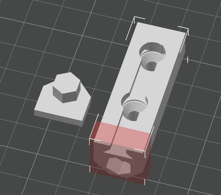 Trục Modular Glasses Rack – Lỗ khoét côn (countersunk) cho vít thạch cao - Image 1