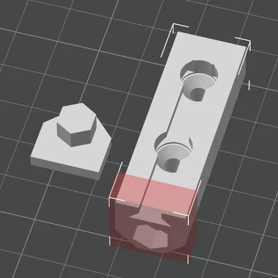 Trục Modular Glasses Rack – Lỗ khoét côn (countersunk) cho vít thạch cao