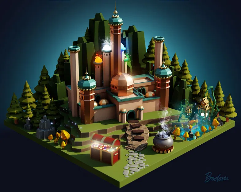 Lâu đài Portal (Heroes of Might & Magic 3) - Image 1