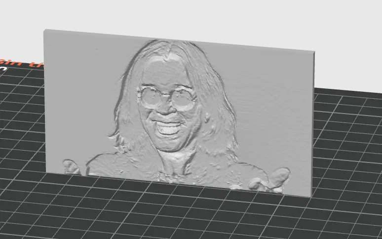Lithophane Ozzy Osbourne - Image 1