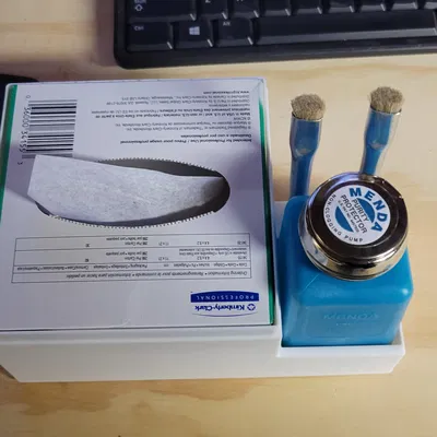 Kệ đựng khăn lau, chai IPA và cọ (Wipes IPA bottle and brush holder)