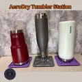 AeroDry Tumbler Station - Dual Version Drying Dock (Trạm phơi tumbler 2 phiên bản) - Thumbnail 1