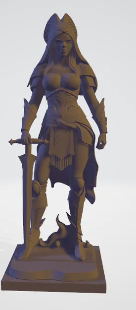 Nữ chiến binh cầm kiếm - Image 1