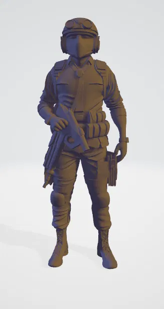 Mô hình lính quân đội (Military Soldier Model) - Image 1