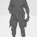 Mô hình lính quân đội (Military Soldier Model) - Thumbnail 2