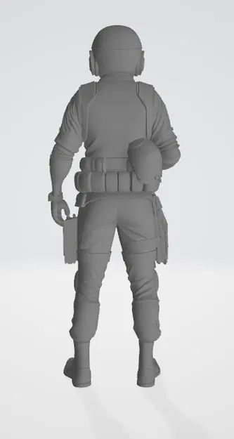 Mô hình lính quân đội (Military Soldier Model) - Image 3