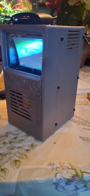 Vỏ CRT 4 inch cho Roku (có chỗ trống để gắn pin/loa) - Image 3