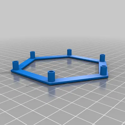 Giàn Leo Cây Lục Giác Lắp Ghép (Modular Hexagon Plant Trellis)