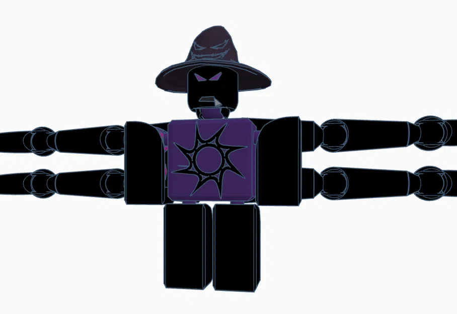 Old Azure bản khớp nối từ Forsaken (Mô hình Roblox) - Image 1