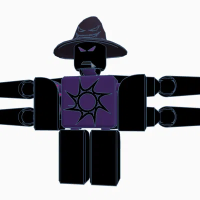 Old Azure bản khớp nối từ Forsaken (Mô hình Roblox)