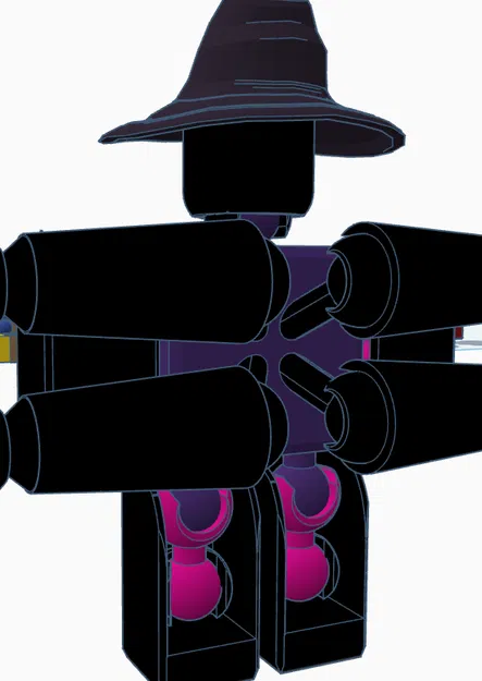 Old Azure bản khớp nối từ Forsaken (Mô hình Roblox) - Image 2