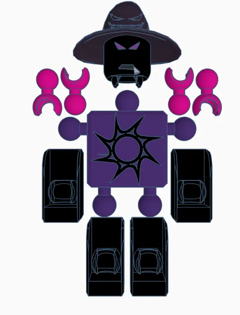 Old Azure bản khớp nối từ Forsaken (Mô hình Roblox) - Image 7