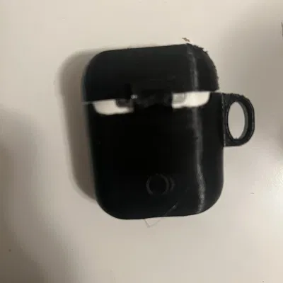 Ốp AirPods có vòng móc keychain