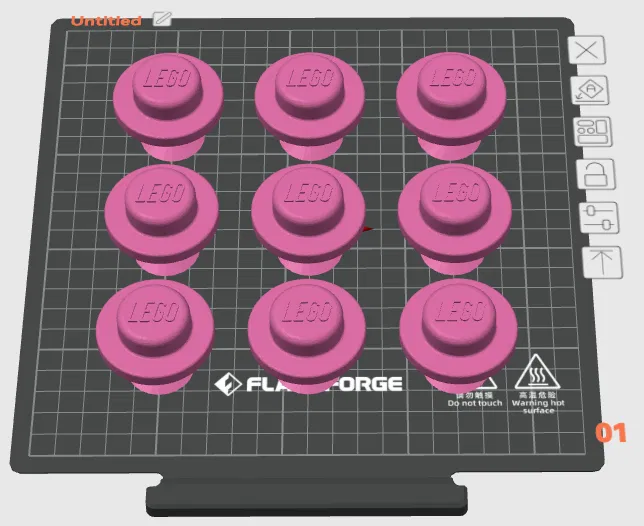 Núm Tủ Kiểu LEGO® (Lego Dresser Knob) - Image 1