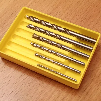 Gridfinity Drill Tray M – Khay đựng mũi khoan