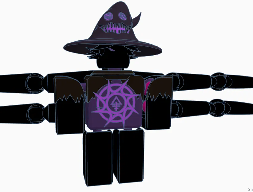 Azure khớp nối từ Forsaken (Mô hình nhân vật Roblox) - Image 1