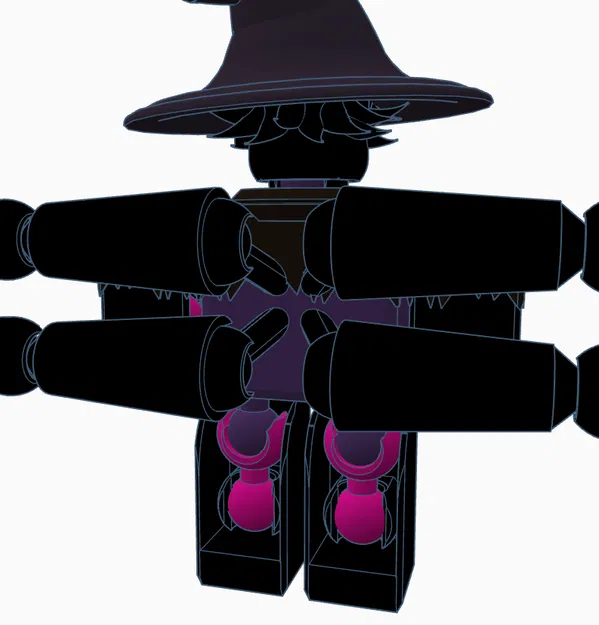 Azure khớp nối từ Forsaken (Mô hình nhân vật Roblox) - Image 2