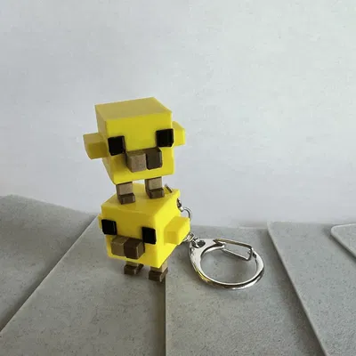 Minecraft Baby Chicken (Gà con Minecraft)