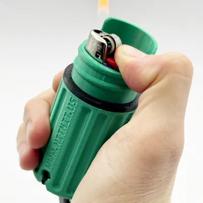 Survival Kit (Hộp đựng thuốc & bật lửa di động)