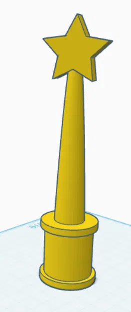 10:1 Maxi Fig Star Wand (Đũa phép hình ngôi sao) - Image 1