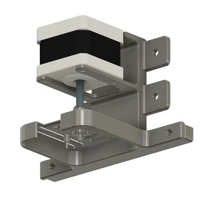 Giá đỡ cho động cơ bước và bộ máy đồng hồ