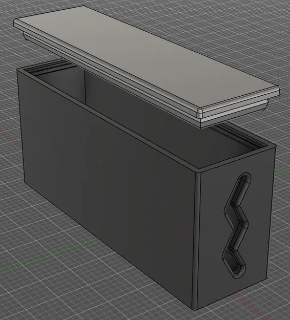 Hộp đựng lưỡi dao cạo đã dùng (Half Razor Blade Sharps Bin) - Image 1