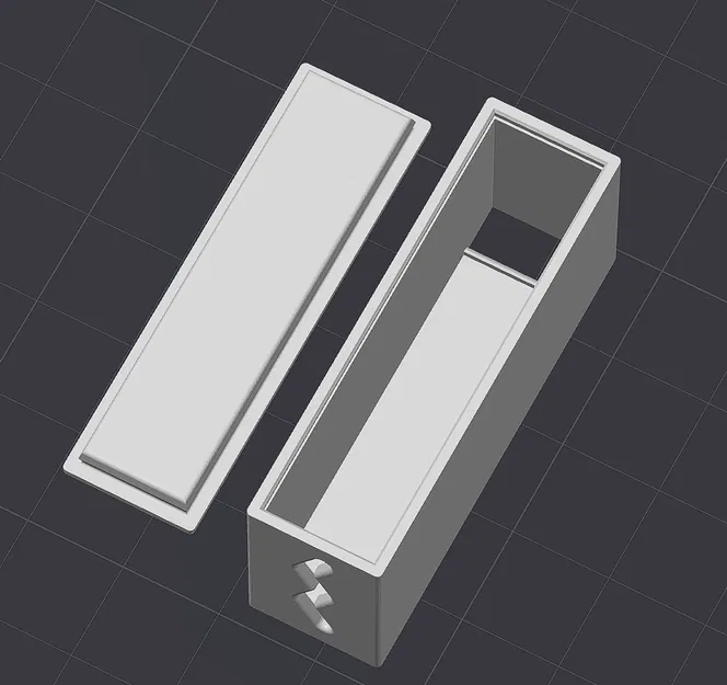 Hộp đựng lưỡi dao cạo đã dùng (Half Razor Blade Sharps Bin) - Image 2