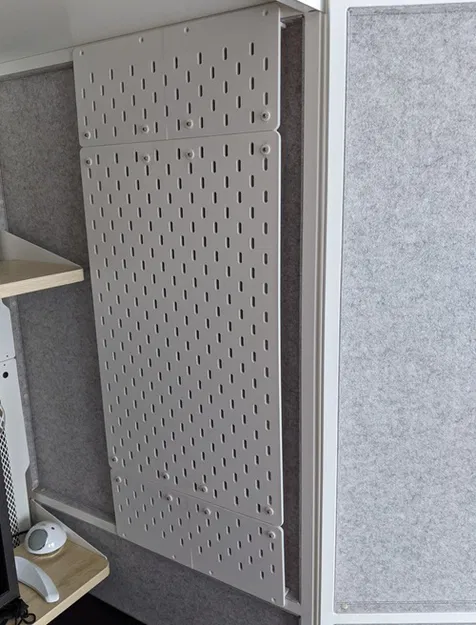 Bộ mở rộng SKÅDIS cho bàn BRÄNNBOLL Gaming Station Desk (Extension Kit) - Image 2