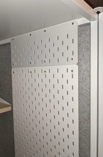 Bộ mở rộng SKÅDIS cho bàn BRÄNNBOLL Gaming Station Desk (Extension Kit) - Image 6