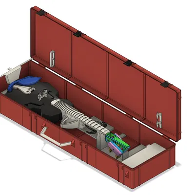 Hộp đựng full size cho Modular Fiddle 4 String V4