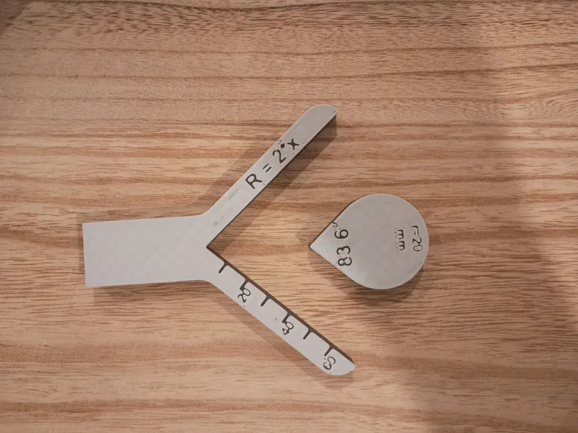 Cữ đo bán kính (Radius Gauge) – Bản cải tiến - Image 1