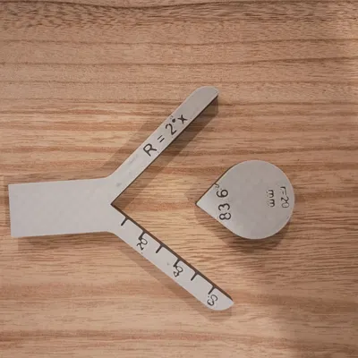 Cữ đo bán kính (Radius Gauge) – Bản cải tiến