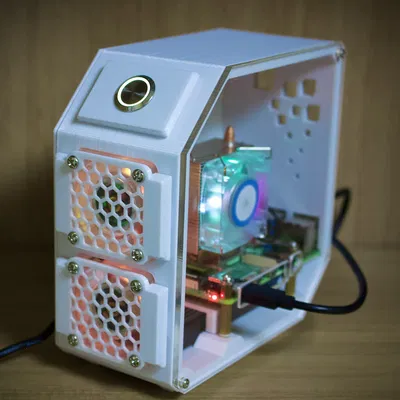 Vỏ PC cho Raspberry Pi 4 (Raspberry Pi 4 PC Case)
