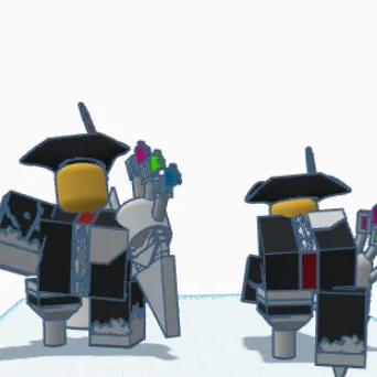 Mẫu 3D gacharpoon espinhos