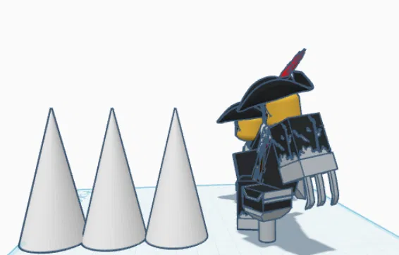 Mẫu 3D gacharpoon espinhos - Image 2