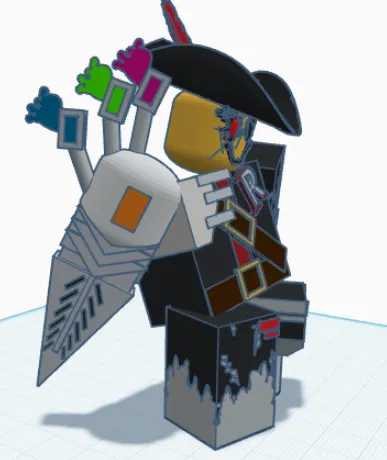 Mẫu 3D gacharpoon - Image 3