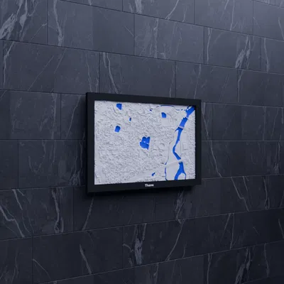 Thane, India - 3D Miniature