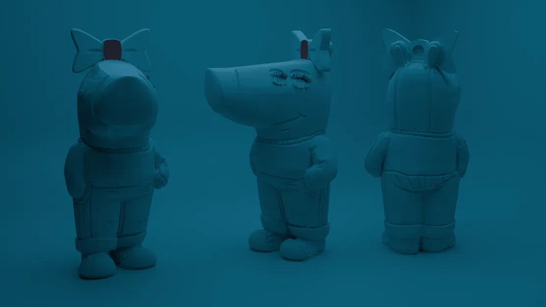 Chill Girl – Phụ kiện 3D tùy chỉnh - Image 1