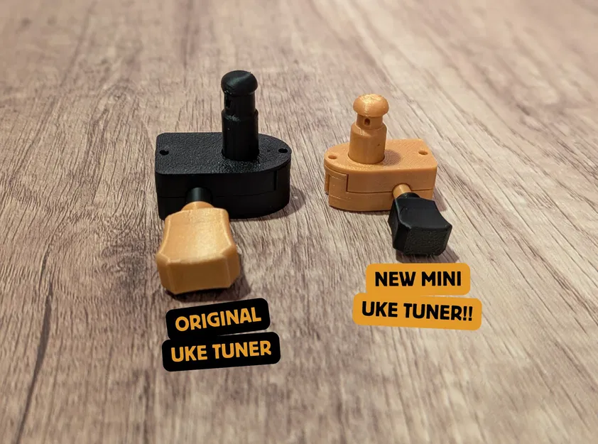 Bộ Khóa Lên Dây Ukulele Mini (Mini Ukulele Tuner) - Image 2