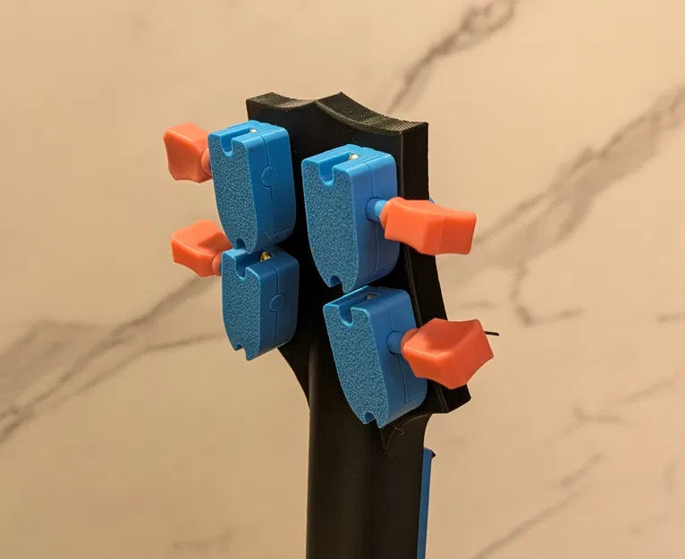 Bộ Khóa Lên Dây Ukulele Mini (Mini Ukulele Tuner) - Image 3