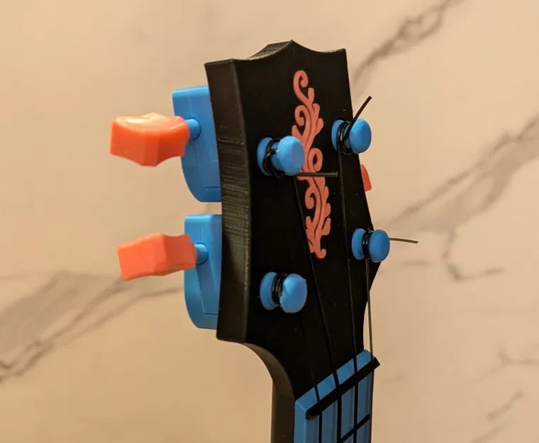 Bộ Khóa Lên Dây Ukulele Mini (Mini Ukulele Tuner) - Image 4