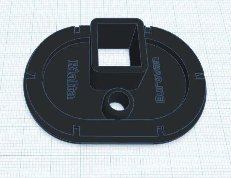 Ron Ống Xịt Nước Kính Trước VW Eurovan/Rialta - Image 1